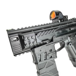 CTM kompenzátor AAP-01 M4XIMUS Kit Rail Blast Shield – Černá