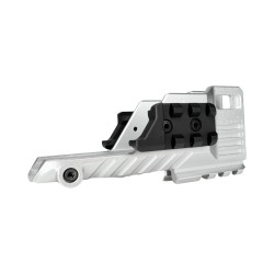 CTM kompenzátor AAP-01 M4XIMUS Kit Rail Blast Shield – Stříbrná