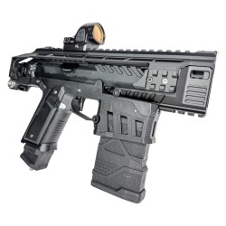CTM kompenzátor AAP-01 M4XIMUS Kit Rail Blast Shield – Černá