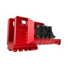 CTM kompenzátor AAP-01 M4XIMUS Kit Rail Blast Shield – Červená