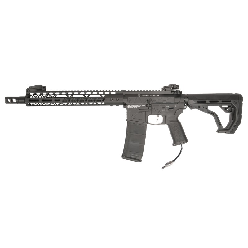 Delta Armory GP FREYA R15 SKELETON 13" HPA Pulsar D, TITAN II – Čierna