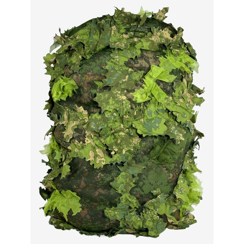KMCS Pack Cover with 3D Leaves (XL) – Next-Gen Green