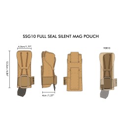Novritsch MOLLE sumka pro zásobník SSG10 / VSR V2 | ANAREUS