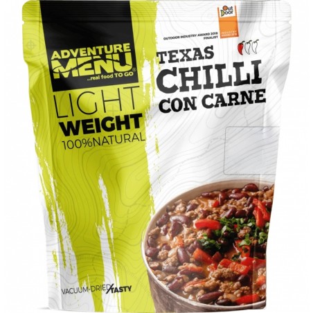 Adventure Menu Lightweight MRE Texas Chilli con Carne (600g) | ANAREUS