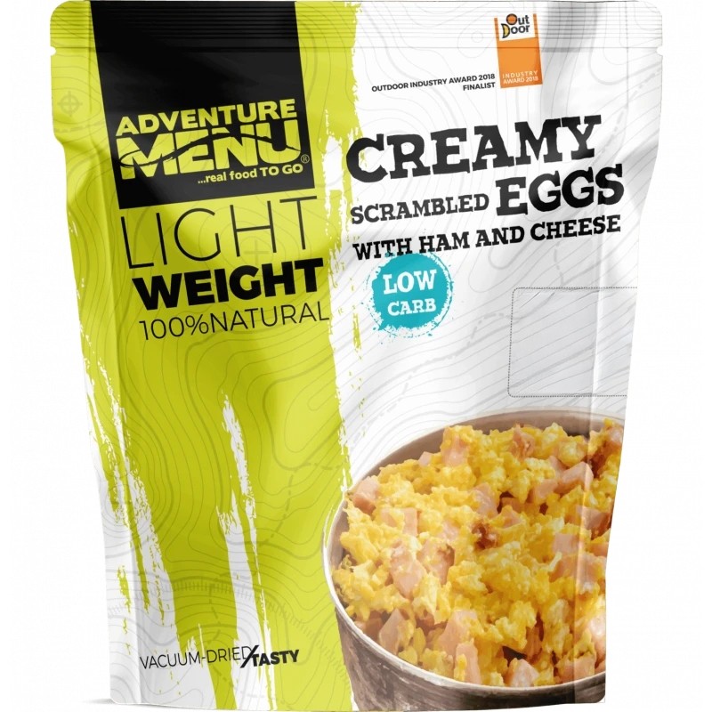 AM Lightweight Krémová míchaná vajíčka se šunkou a sýrem (405 g)