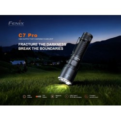 FENIX nabíjecí svítilna C7 PRO 4600 lm – Černá | ANAREUS