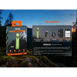 FENIX nabíjecí EDC svítilna E06R PRO 1600 lm (EU) | ANAREUS