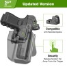 Gun & Flower univerzálne OWB púzdro UNI PRO, pre pravákov – Čierna