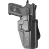 GUN FLOWER OWB puzdro CZ P-07 / P-09, pre pravákov – Čierna | ANAREUS