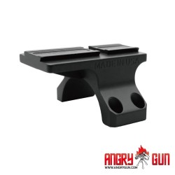 Angry Gun 34mm AUS montáž ROF-90 pro kolimátor ACRO P1 / P2 – Černá | ANAREUS