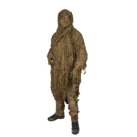 KMCS maskovacie poncho Ultra-Lite Ghillie Suit – Brown | ANAREUS