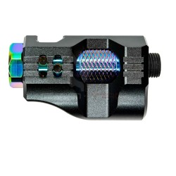 CTM CNC hliníkový kompenzátor Hi-Capa – Čierna / Electroplated Rainbow