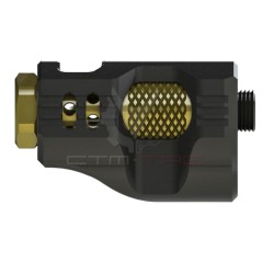 CTM TAC CNC hliníkový kompenzátor Hi-Capa – Černá / zlatá | ANAREUS