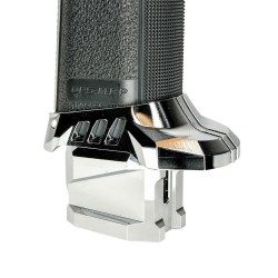 CTM TAC Hi-Capa CNC Large Flared Magwell – Electroplated Chrome | ANAREUS