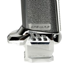 CTM TAC Hi-Capa CNC Large Flared Magwell – Electroplated Chrome | ANAREUS