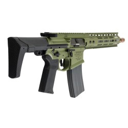 Double Eagle Noveske NHR-9 Ghetto Blaster MWS GBBR (Bazooka Green)