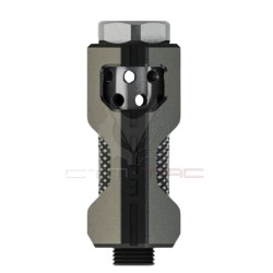 CTM TAC Hi-Capa CNC Aluminum Compensator – Black / Silver | ANAREUS