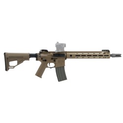 ARES airsoftová puška KAC SR-16E Mod2 M-LOK Carbine – Tan | ANAREUS