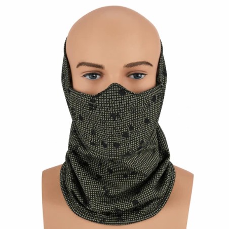 CYGNUS ARMORY Face Warrior Defender Neck Gaiter – Desert Night Camo | ANAREUS