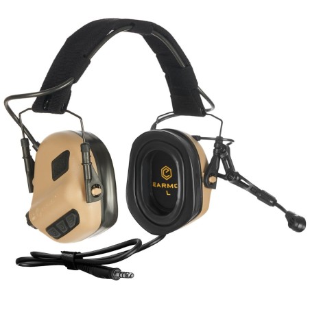 EARMOR taktický headset M32 PLUS – Písková | ANAREUS