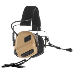 EARMOR M32 PLUS SET Headset with Helmet Mount – Tan | ANAREUS