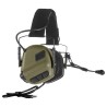 EARMOR taktický headset M32 PLUS SET s ARC montážou – OD | ANAREUS