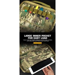WoSporT LASER MOLLE brašna na pistoli 35 × 18 cm – Multicam | ANAREUS