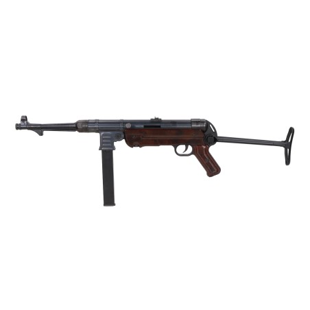Specna Arms samopal MP40 RETRO (X-ASR) – Sivá / hnedá | ANAREUS