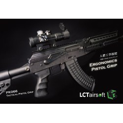 LCT AK-74 AEG Ergonomic Pistol Grip – Black | ANAREUS AIRSOFT