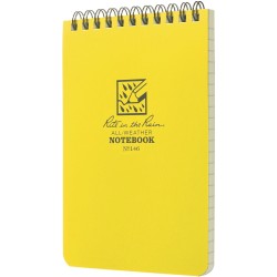 RITE vodeodolný zápisník POCKET NOTEBOOK (4/6") – Žltá | ANAREUS