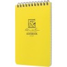 RITE Waterproof POCKET NOTEBOOK (4/6") – Yellow | ANAREUS