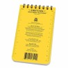 RITE vodeodolný zápisník POCKET NOTEBOOK (76×133 mm) – Žltá | ANAREUS