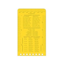 RITE vodeodolný zápisník POCKET NOTEBOOK (76×133 mm) – Žltá | ANAREUS