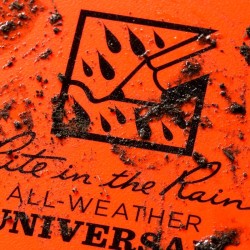 RITE Waterproof POCKET NOTEBOOK (3/5") – Orange | ANAREUS