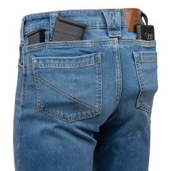 Helikon-Tex nohavice TREADSTONE JEANS Slim – Ocean Blue | ANAREUS