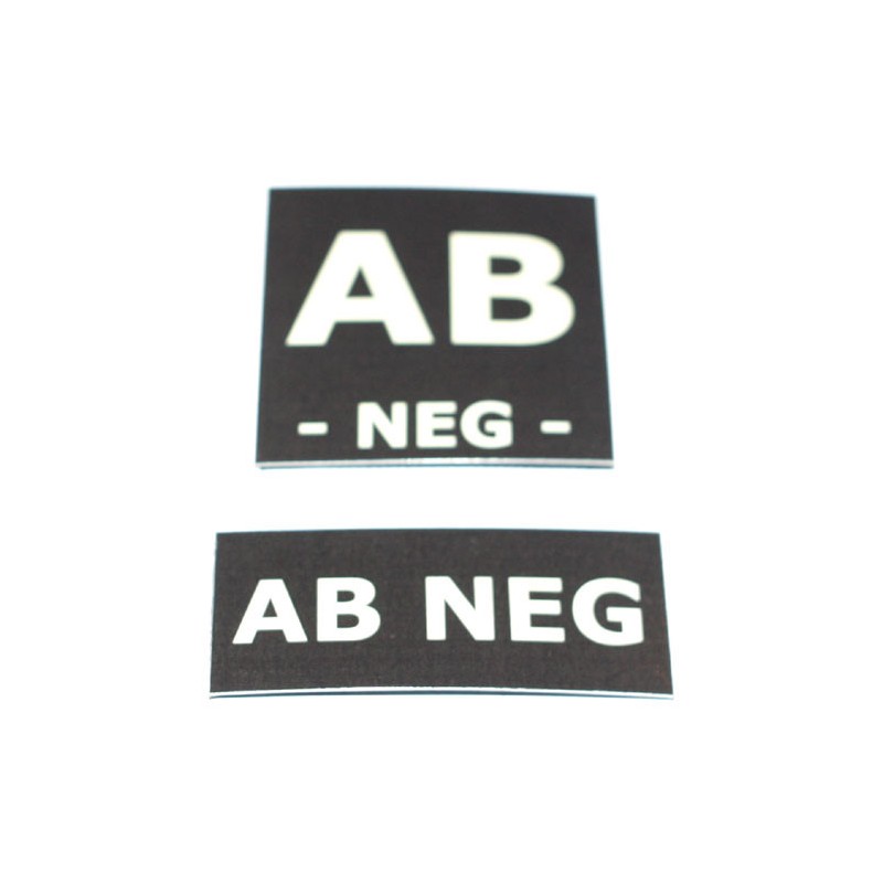 Proud Blood Type Patch AB Neg