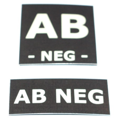 Proud Blood Type Patch AB Neg