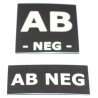 Proud Blood Type Patch AB Neg
