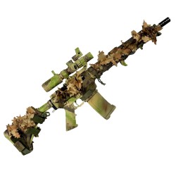 KMCS M4 / AR15 Camouflage Rifle Wrap – Next-Gen Brown | ANAREUS