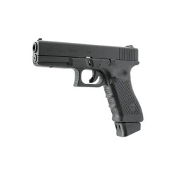 Glock 17 Gen4 CO2 - kovový závěr, blowback - černý (Glock Licensed)
