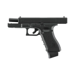 Glock 17 Gen4 CO2 - kovový závěr, blowback - černý (Glock Licensed)