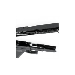 Glock 17 Gen4 CO2 - kovový závěr, blowback - černý (Glock Licensed)