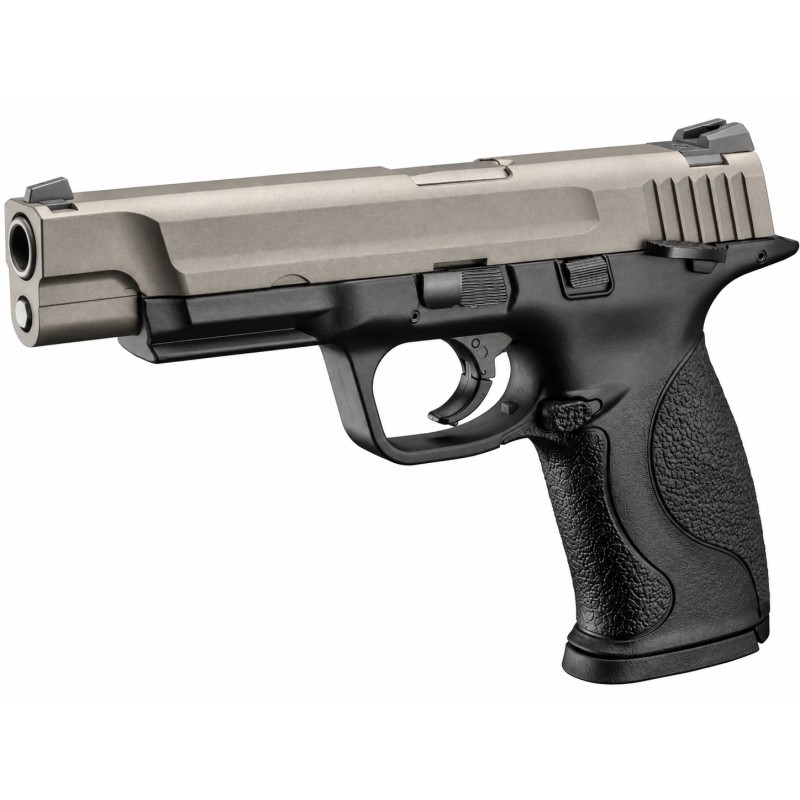 TM Takina's Handgun Gas Blowback Pistol – Grey / Black | ANAREUS