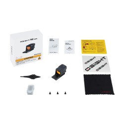 OLIGHT uzavretý kolimátor Osight SE RED, GLOCK® MOS montáž | ANAREUS