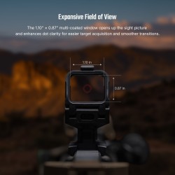 OLIGHT Osight R Red Dot Sight, T1 / T2 Footprint | ANAREUS