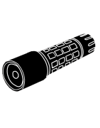 Flashlights in hand